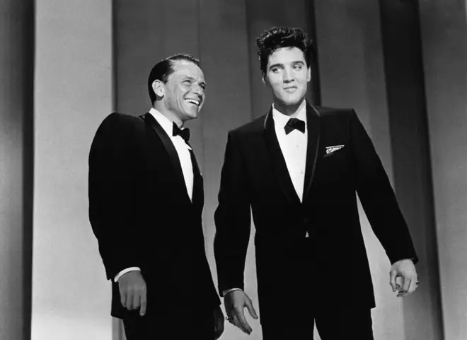 Watch Elvis Presley and Frank Sinatra perform a medley of their hits in 1960