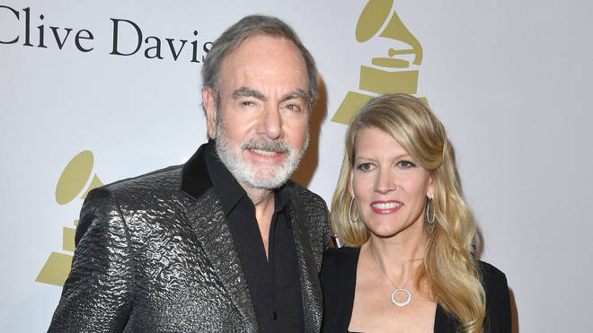 Neil Diamond and wife Katie McNeil in 2017
