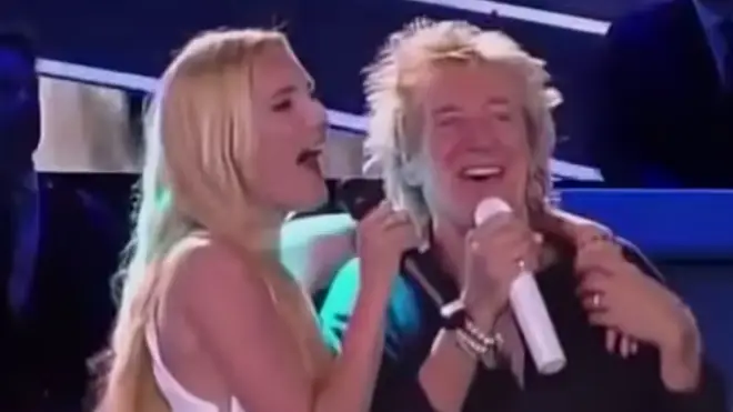Taking to the stage in Chile at the Festival de Viña del Mar on February 27, 2020, Rod invited his daughter Ruby Stewart on stage for a duet of 'Forever Young', his hit song from 1988.