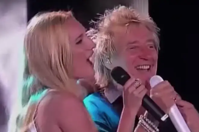 Rod and Ruby Stewart gave a staggering rendition of &squot;Forever Young&squot; at the Festival de Viña del Mar in Chile in 2014, a song he&squot;s previously said is "a real heartfelt song about my kids."