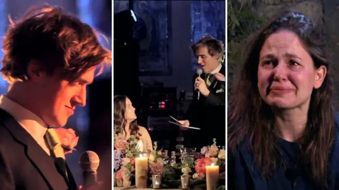 Tom Fletcher's wedding speech to Giovanna is an amazing watch