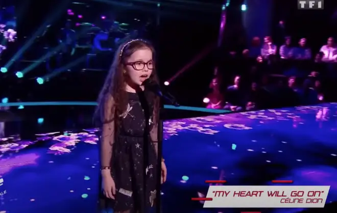 The youngster, who suffers from a genetic eye disease that is gradually turning her blind, was competing in the semi-final of the show when she gave the spectacular performance.