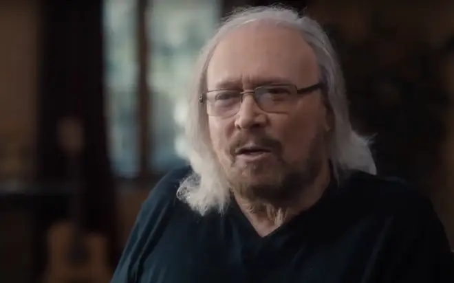 The movie features interviews with some of music's most influential artists who give their first hand insights into the Bee Gees, including Eric Clapton, Lulu, Chris Martin and, of course, Barry Gibb himself (pictured).