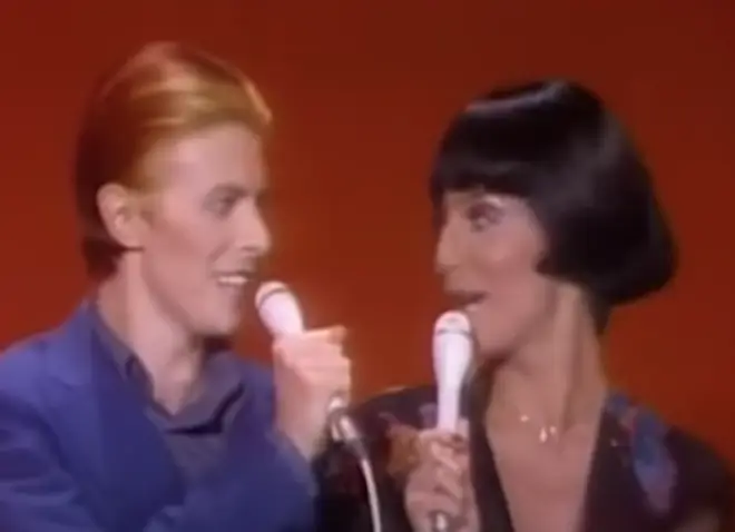 Bowie was invited to appear of Cher's hugely successful TV series Cher where the duo filmed a live duet that would be aired on November 23, 1975.