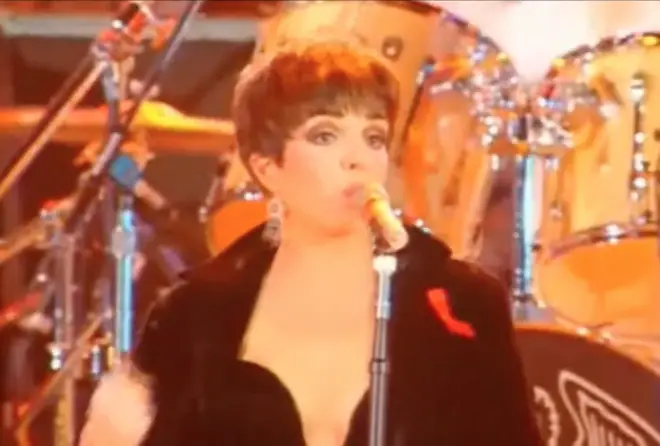 The huge concert, held on Easter Monday April 20, 1992 saw some of the world's greatest superstars come together for the Wembley Arena gig, where Freddie's great friend Liza Minelli was invited to perform the very last song of the evening.