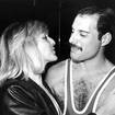 Mary Austin and Freddie Mercury in 1984