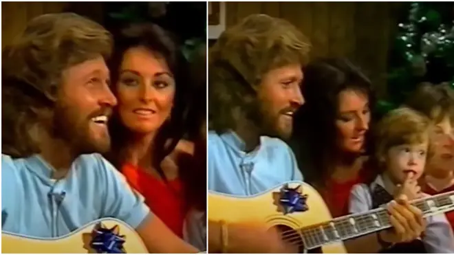 Barry Gibb and Linda Gibb (formerly Gray) have been married for fifty years after meeting on the set of Top of The Pops and marrying in 1970. Pictured in 1983.