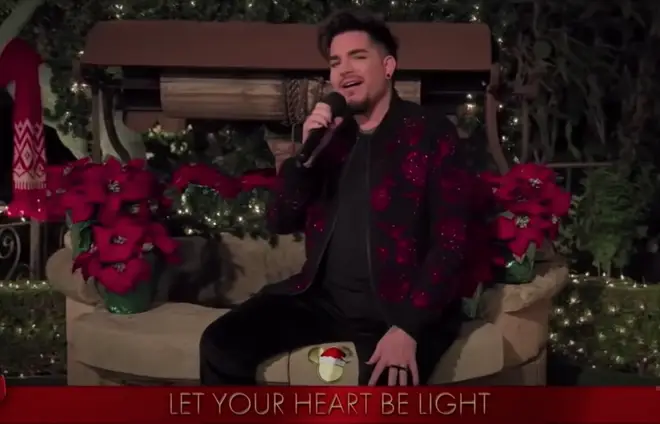 Taking part in the The Disney Holiday Singalong, Adam Lambert put his rock credentials aside to bring a bit of holiday cheer to 2020 by singing 'Have Yourself a Merry Little Christmas'