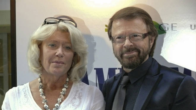 Bjorn and wife Lena in 2008