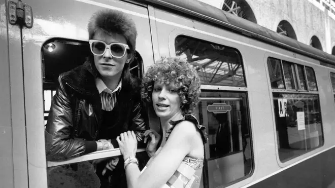 David and Angie Bowie in 1973