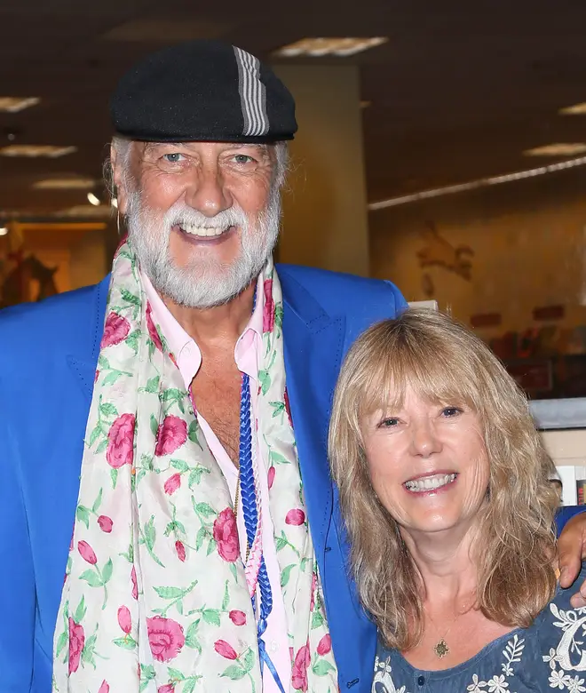 Mick Fleetwood with ex-wife Jenny Boyd in 2014