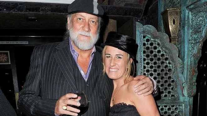 Mick Fleetwood with daughter Lucy in 2010