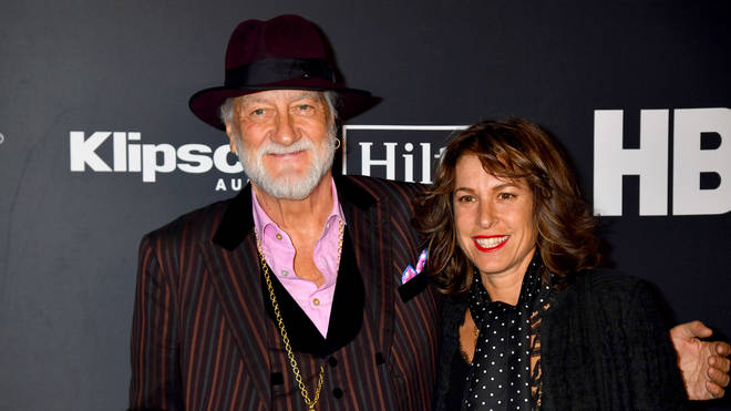 Mick Fleetwood and third wife Lynn Frankel