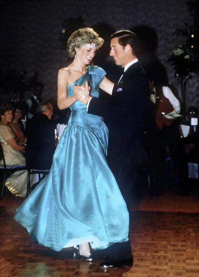 It has since been revealed that Diana loved music and it brought her great solace during her years as part of the royal family. Pictured, the pair dancing in Melbourne, 1983.