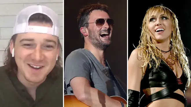 Morgan Wallen would love to duet with Eric Church and Miley Cyrus