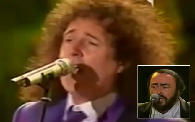 Freddie Mercury may have been the frontman of Queen, but it's Brian May's singing voice in a clip from 2003 that blows us away.