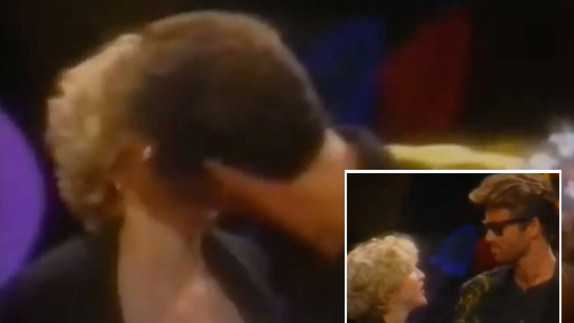 When George Michael kissed Madonna live on stage at the 1989 MTV Awards -  Smooth