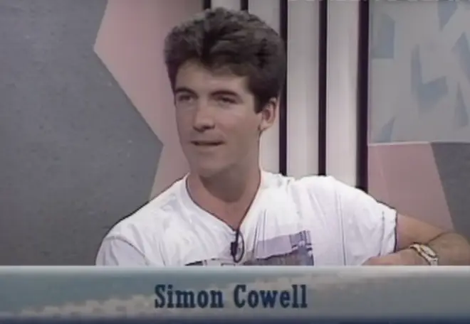 Viewers of the video couldn't believe their eyes and agreed the clip gave an insight into the beginnings of Simon Cowell's future public persona.