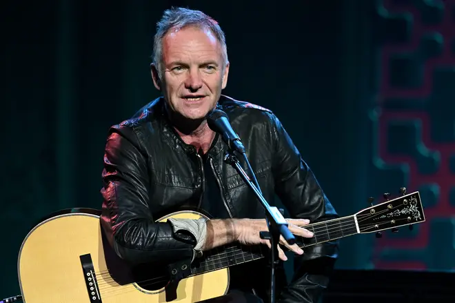 James Robb sang Sting's 1993 hit song 'Shape Of Your Heart'. Sting pictured in January 2020.