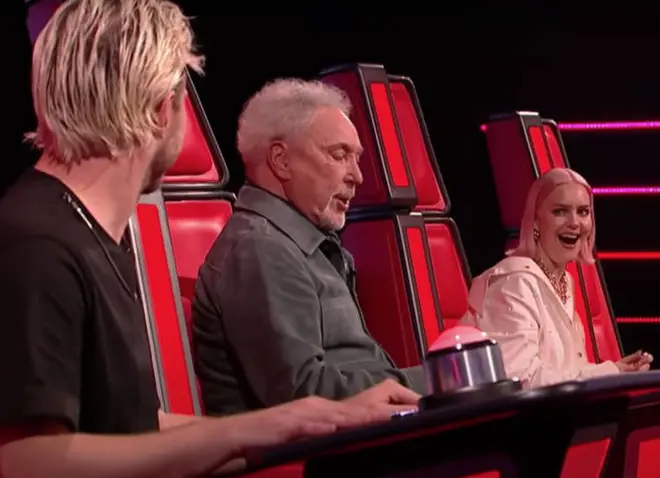 2021's series of The Voice has seen Tom Jones gave incredible performances from the comfort of his coaching chair (pictured).