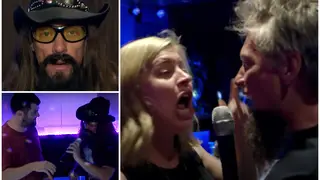 Jon Bon Jovi went undercover as a bartender in a karaoke bar and surprise fans who were singing his greatest hits.