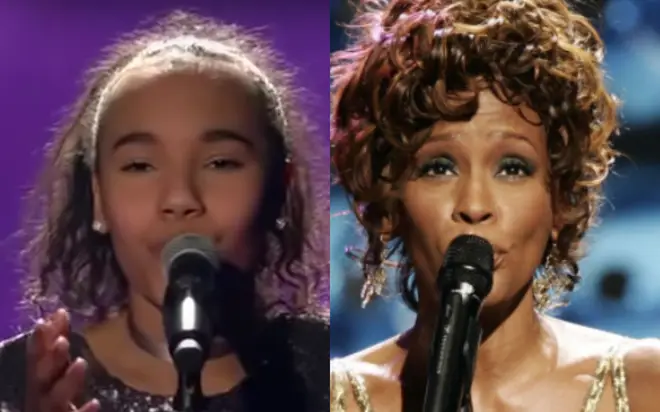 12-year-old Diana Donatella sang Whitney Houston's 'I Will Always Love You' on the German version of the hit TV show.