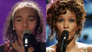 12-year-old Diana Donatella sang Whitney Houston's 'I Will Always Love You' on the German version of the hit TV show.