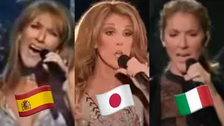 Celine Dion has sung in many languages including Japanese, Italian, German and even Latin in her 31-year career.