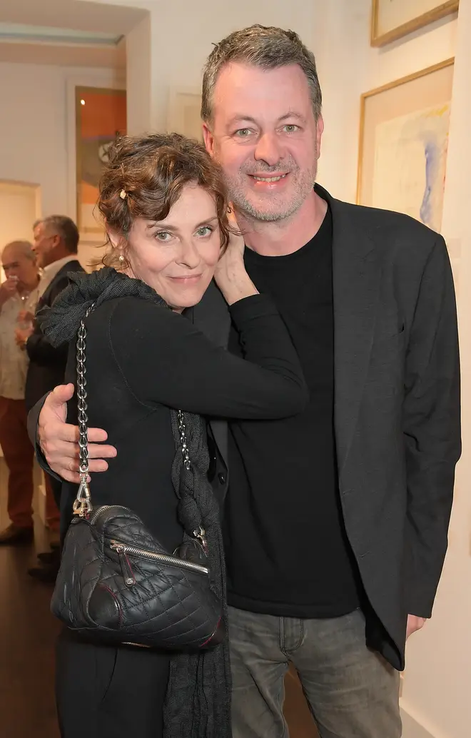 Lisa Stansfield and husband Ian Devaney in 2020