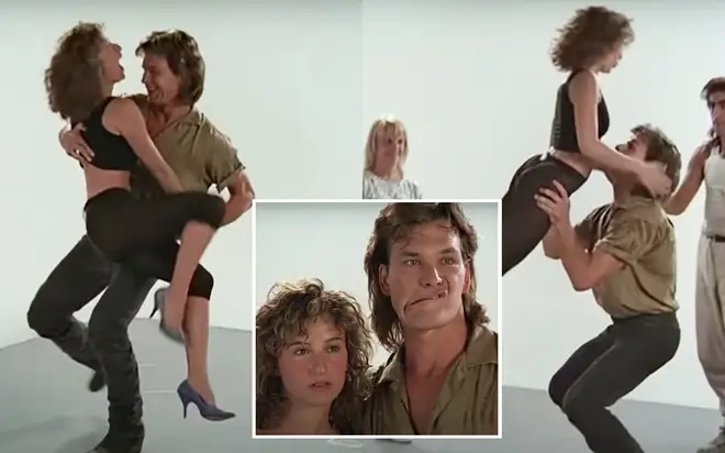 Jennifer Grey and Patrick Swayze were cast as Johnny Castle and Frances "Baby" Houseman in 1987&squot;s Dirty Dancing and immediately began hours of latin dance rehearsals (pictured).