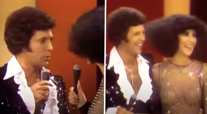 When Tom Jones and Cher brazenly flirted on stage, before performing a lively duet in 1976