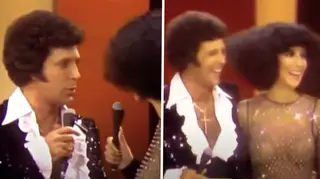 When Tom Jones and Cher brazenly flirted on stage, before performing a lively duet in 1976