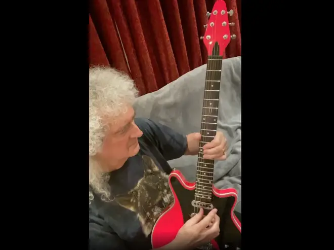 The Queen guitarist wrote: "For all our dear ones, sadly missed, because they have gone on, to that place where we are all headed in the end. With all respects ... you’ll never walk ... alone. Bri."