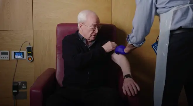 Sir Michael Caine also features in the promotional video.