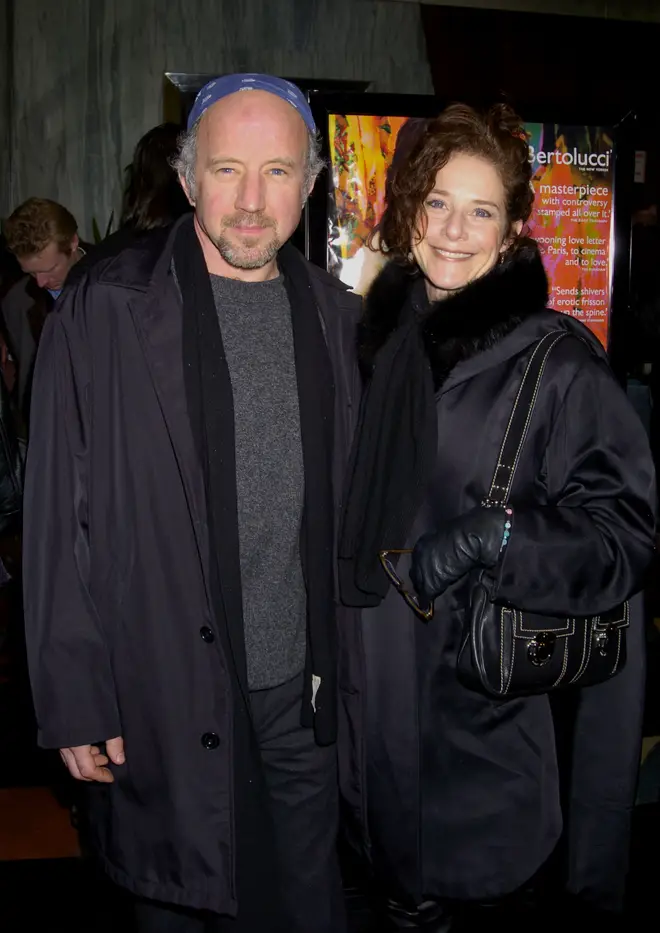 Debra Winger pictured with her actor husband Arliss Howard in 2004.