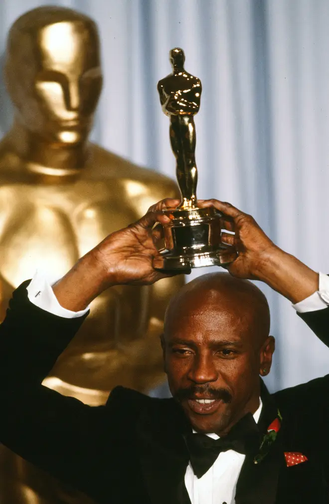 Louis Gossett Jr became an overnight star when his role as Sgt. Emil Foley in An Officer and a Gentleman earned him an Academy Award for Best Supporting Actor in 1982 (pictured).