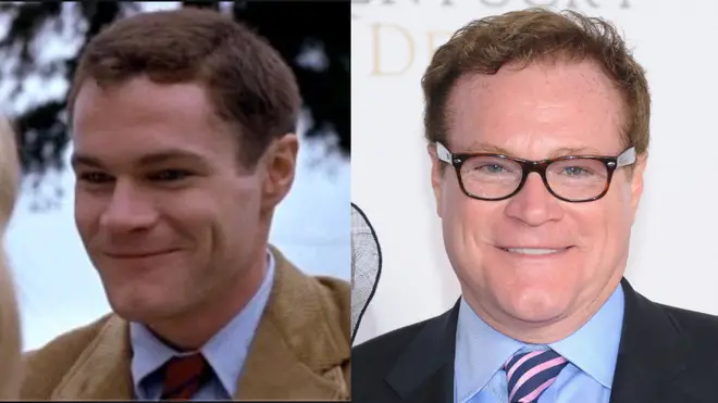 David Keith pictured playing Sid Worley in 1982 and right, in 2013.