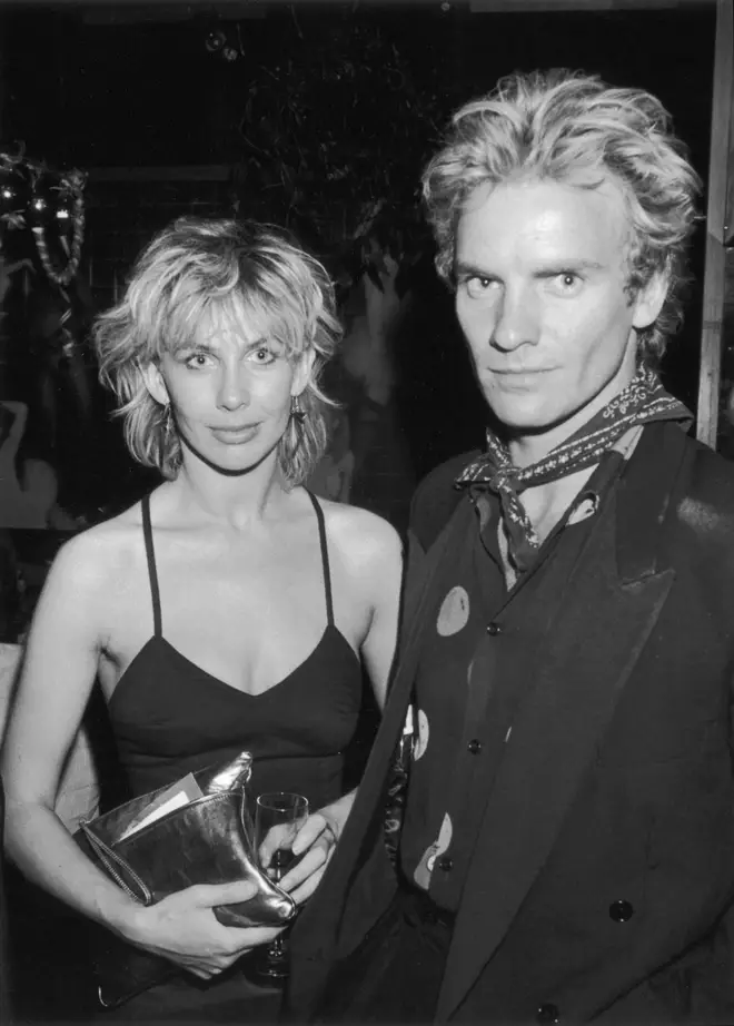 Sting And Trudie Styler in 1982