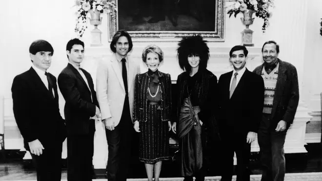 Tom Cruise and Cher attended a White House event in 1985
