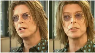 David Bowie was being interviewed by Jeremy Paxman in 1999 when he was filmed telling the skeptical interviewer the future internet's impact on society would be 'unimaginable'.