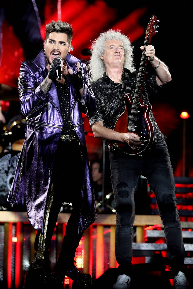 Since the pandemic hit in March 2020, Brian May, Roger Taylor and Adam Lambert performed a series of lockdown gigs from the comfort of their homes. Pictured in February 2020.