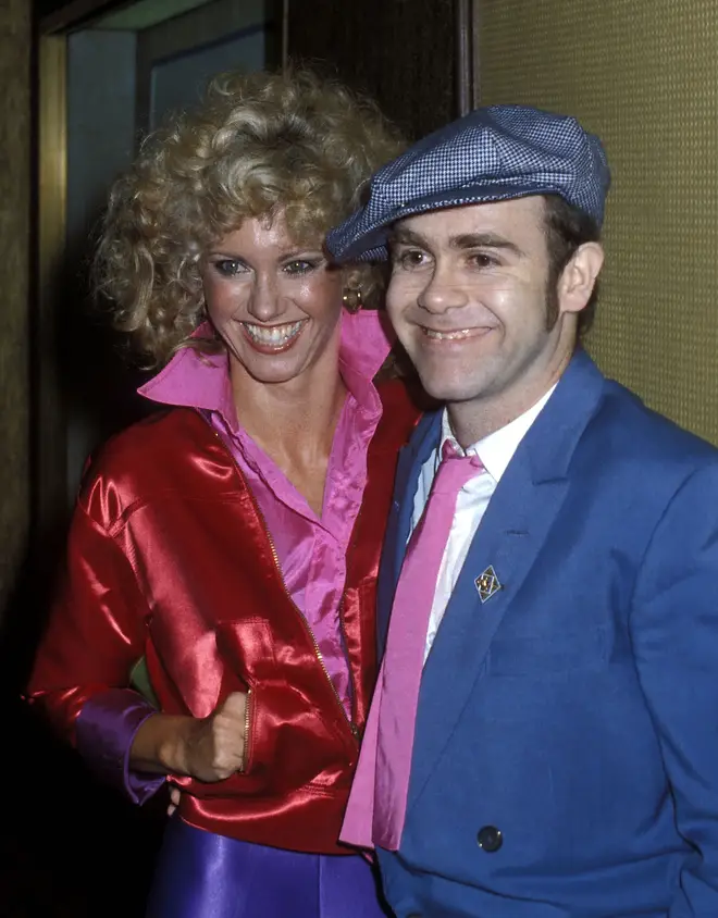 Elton John and Olivia Newton-John have nurtured a great friendship in the years since they first sang together. Pictured in 1978 at the Grease premiere party.