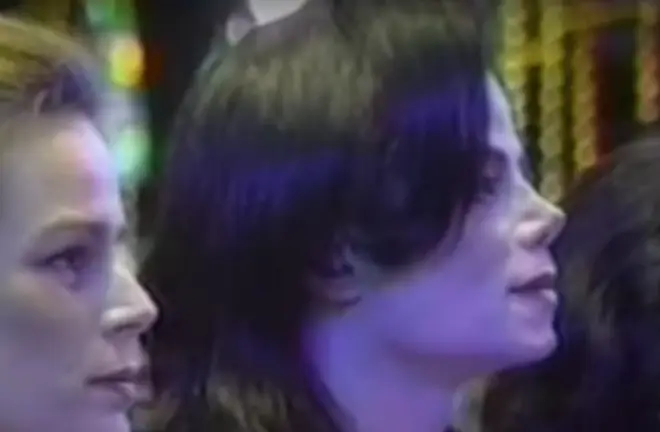Michael Jackson (pictured) joined Seal and Shania Twain in the audience to watch Celine Dion's stunning 1996 performance.