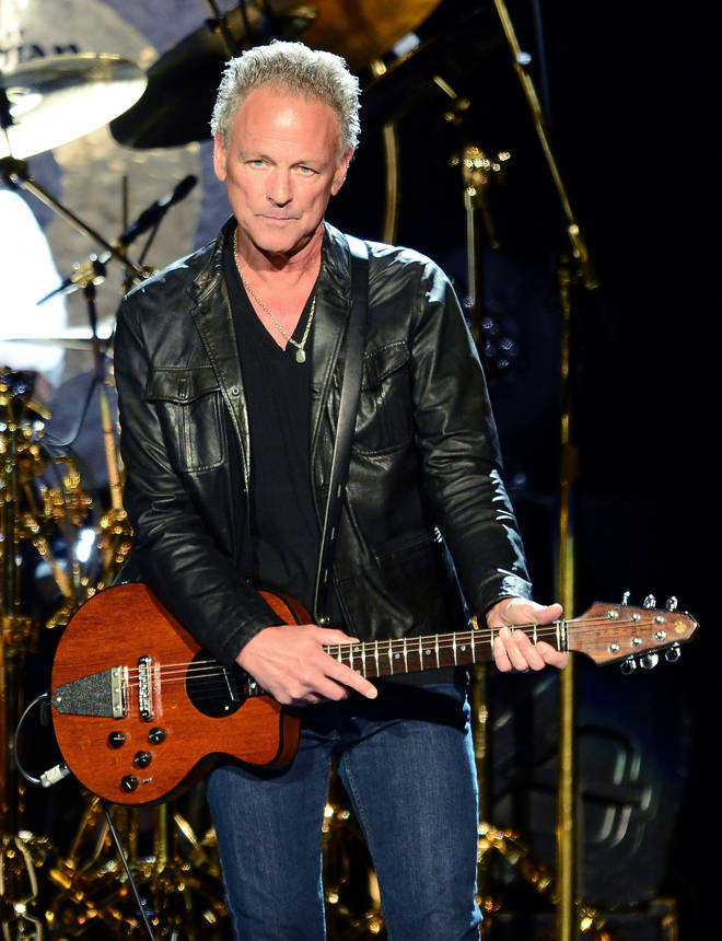 Lindsey Buckingham was famously fired from Fleetwood Mac in 2018. Pictured performing at the MGM Grand Garden Arena on May 26, 2013 in Las Vegas, Nevada
