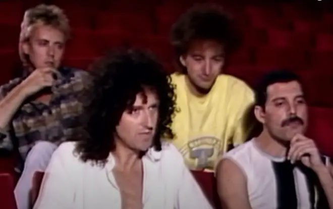 Queen sat down to give an interview before Live Aid in 1985.