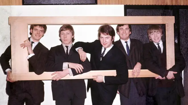 Yardbirds With Eric Clapton (middle)