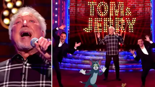 Tom Jones on Saturday Night Takeaway