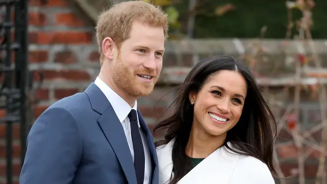 Harry and Meghan in 2017