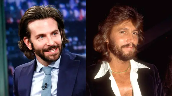 Bradley Cooper could play Barry Gibb in a Bee Gees movie.