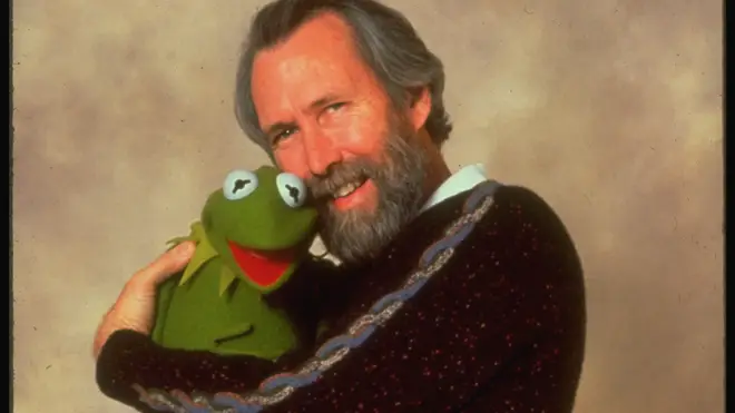 Jim Henson with Kermit